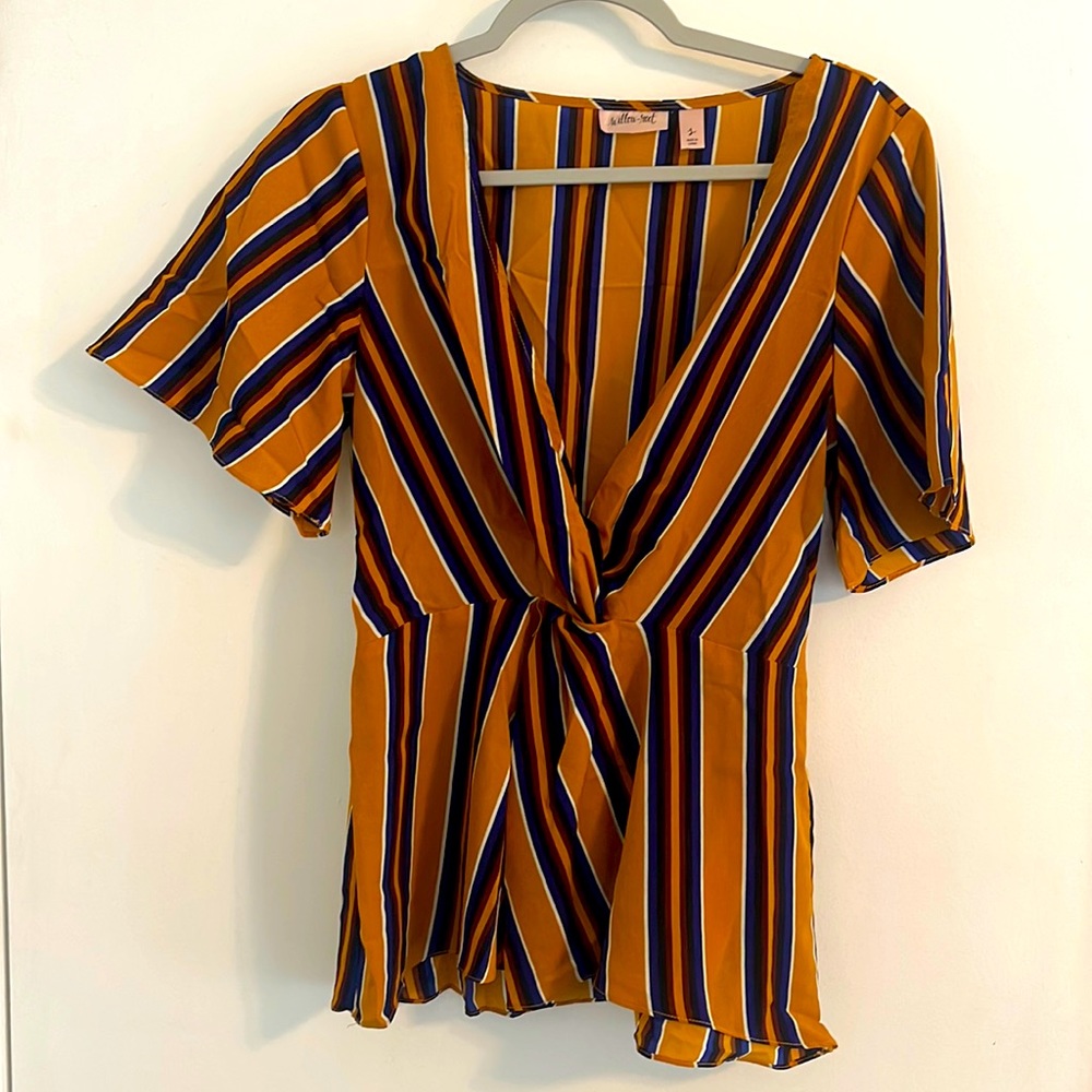 Willow + Root Tie Top